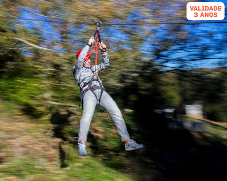 Diversão e Adrenalina  em Lisboa! | Actividades Radicais para Dois | Sniper - Parque Aventura