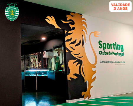 100% Sporting Clube de Portugal! Visita ao Museu ou Museu e Estádio com opção de Cachecol