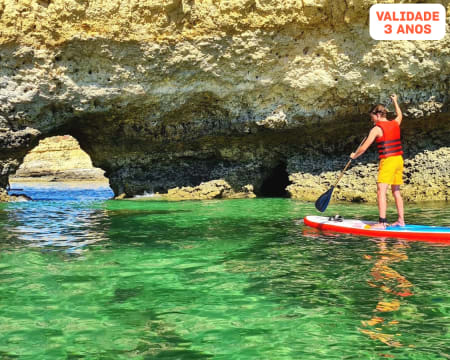 Passeio de Stand Up Paddle pelas Grutas de Albufeira | 2h30 | SURF4FUN