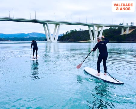 Passeio de Stand Up Paddle para Dois no Rio Mira - 2 Horas | Vila Nova de Milfontes