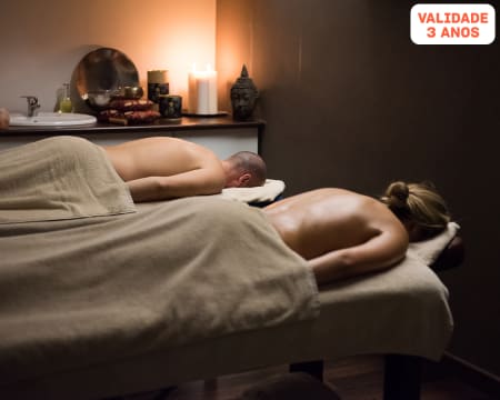 Time For Love! Massagem Relaxante e Ritual de Chá | Qta. Lambert