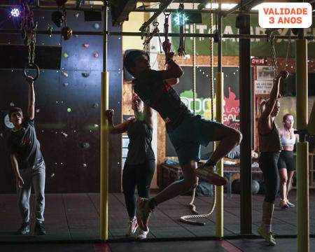 Obstacle Course Racing: Espírito Ninja Warrior! Treino Indoor em São Domingos de Rana
