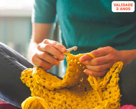 Workshop Individual de Iniciação ao Tricot ou Crochet - 3h | The Craft Company Cascais