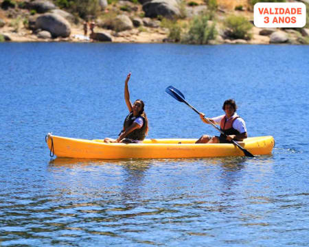 Canoagem a Dois nas Águas Cristalinas da Serra da Estrela | Vale do Rossim