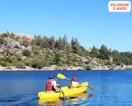 Canoagem a Dois nas Águas Cristalinas da Serra da Estrela | Vale do Rossim