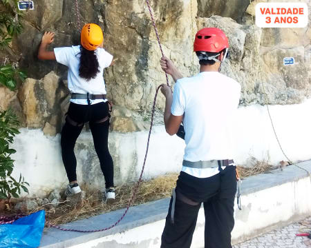 Introdução à Escalada e Rapel | 1 ou 2 Pessoas | Villa Campus - Santarém