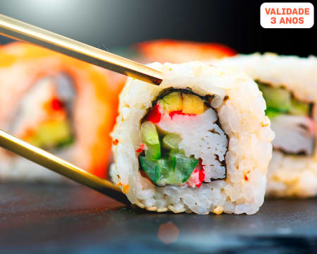 Workshop de Sushi 4 Horas + Refeição + Diploma | Oficina Oito - Lisboa