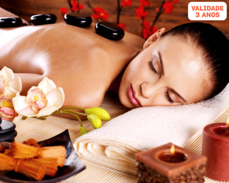 Massagem de Pedras Quentes | 1 ou 2 Pessoas - Beautiful & Happy Day Spa - Boavista