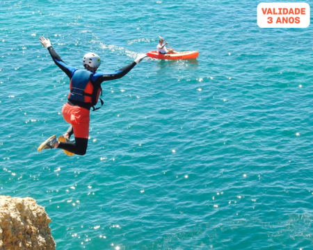 Coasteering na Praia de São Rafael para Dois | 2 Horas | Albufeira Surf & SUP
