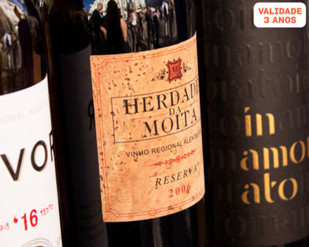 Prova de Até 5 Vinhos e Sabores Regionais para Dois | Aromas do Sul - Évora