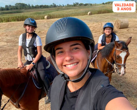 Baptismo de Cavalo e Pónei com Visita a Quinta Pedagógica | Adulto e Criança | Aveiro