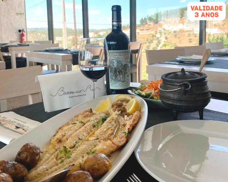 Refeição a Dois em Restaurante Típico | Bairro ao Rio - Abrantes