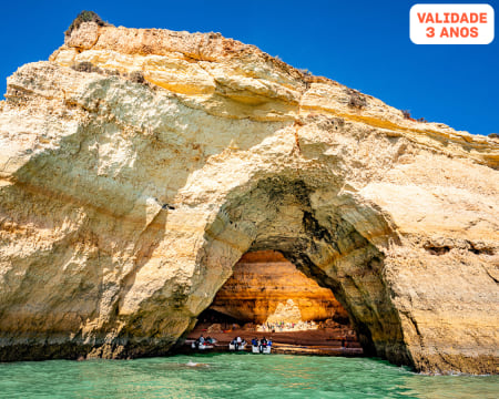 Passeio de Barco no Algarve - Benagil, Carvoeiro e Praia da Marinha | Criança ou Adulto - 2 Horas