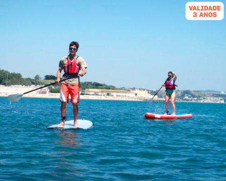 SUP Experience em Oeiras | 1 Hora de Stand Up Paddle para 1 ou 2 Pessoas | Enjoy It!