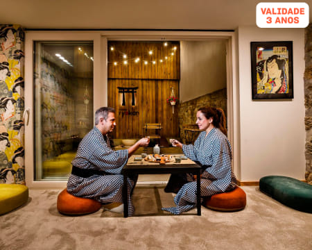 Visite o Único Spa com Brunch Japonês em Viseu e Massagem à Escolha | Viseu Ryokan Spa