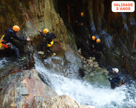 Canyoning no Rio Paiva para Dois com Foto-Reportagem | 6 Horas | Clube do Paiva - Arouca