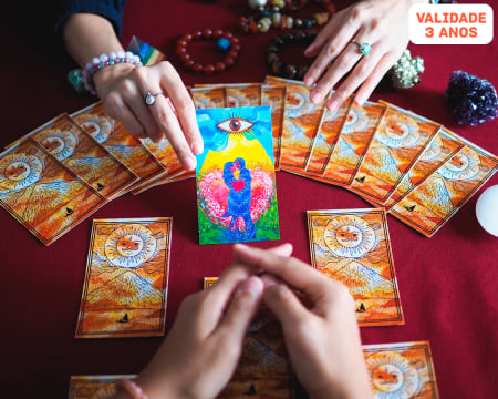 Consulta de Tarot + Tiragem de Oráculo da Iluminação | 1h30 | Porto