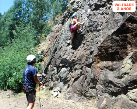 Rappel e Escalada na Serra da Lousã + Vídeos e Fotos - 1, 2 ou 4 Pessoas | Até 4 Horas!