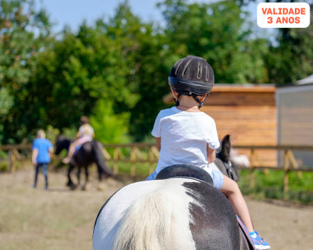 Festa de Aniversário Infantil c/ Passeio a Cavalo em Sintra até 15 Crianças | Oliveira & Costa Equestrian Team