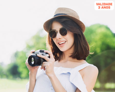 Inicie-se na Arte da Fotografia Digital | 2 Horas de Workshop em Gaia para 1 ou 2 Pessoas