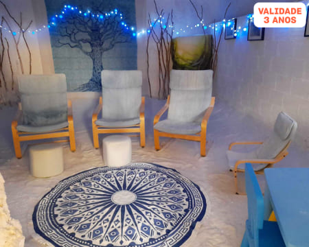 Sessão de Haloterapia | Gruta de Sal no Centro de Lisboa | Halocare