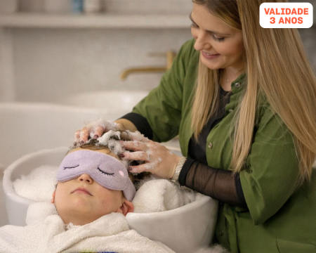 Head Spa Kids em Paredes: Ritual Relaxante para Crianças - 35 Minutos | Duo Spa