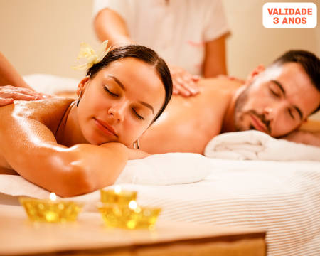 Paixão a Dois! Escalda Pés + Massagem + Facial c/ Bombons | 1h15 | Porto