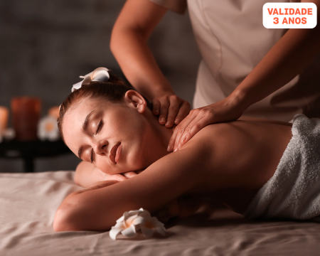 Massagem à Escolha: Modeladora, Terapêutica ou Relaxamento | 1 Hora | Benfica