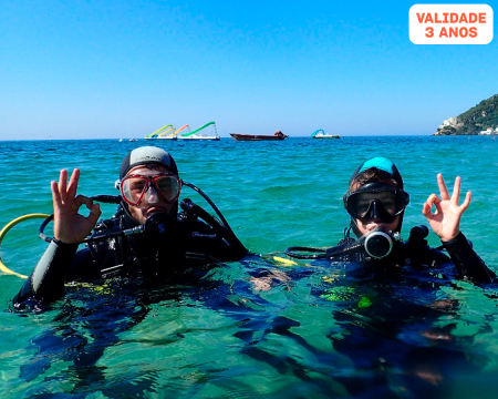 Baptismo de Mergulho na Arrábida | 2 Horas | Fascinante Mundo Subaquático! Wind