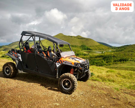 Passeio de Buggy para Dois à Volta do Vulcão das Sete Cidades c/ Opção Almoço | São Miguel