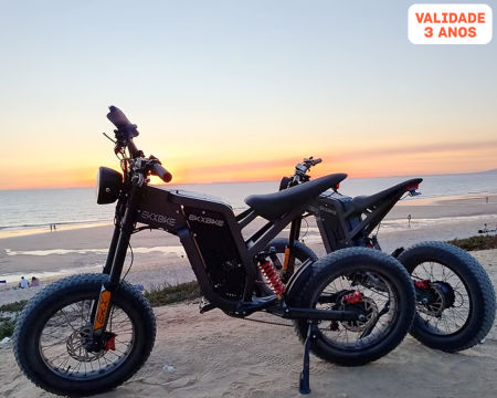 Passeios de eBike com Opção de Aula de Surf - Lisboa e Fonte da Telha | Tours Exclusivos à Escolha | eCoasters