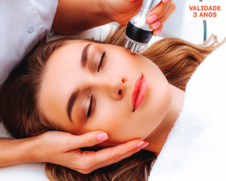 3 Sessões de Radiofrequência Facial com Opção Limpeza de Pele | Parque das Nações ou Alameda
