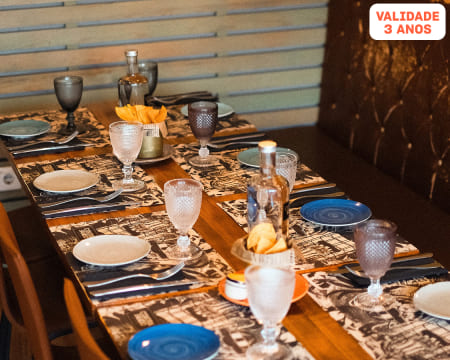 Sabores da América para Dois no Restaurante Contrabando | Santos