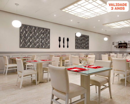 Jantar a Dois no Restaurante A Fragata do Tryp Montijo Parque Hotel | Cheque Gourmet 50€