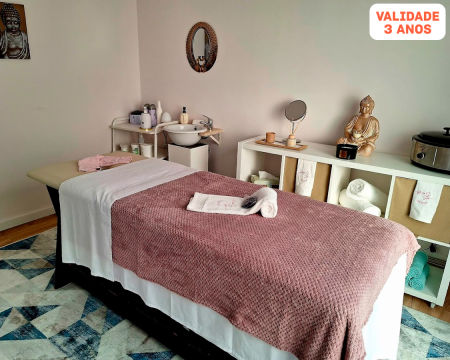 1 ou 3 Sessões de Massagem à Escolha | 30 Min | Marias'Spa - Pedrouços