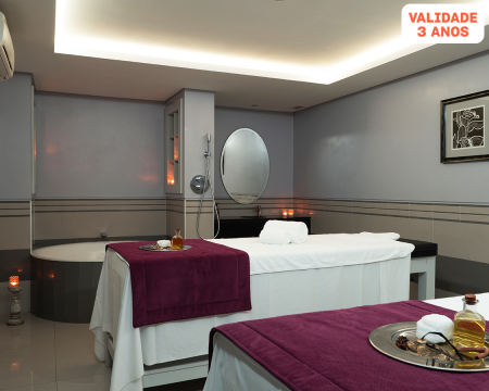 Especial para Dois: Massagem 25 ou 45 Min + Circuito de Águas + Ritual de Chá | Satsanga Spa 4* - Évora