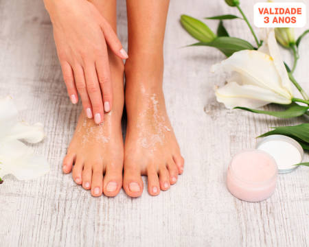 Spa de Pés com Esfoliação, Massagem e Gelinho | Cores & Estética - Torres Vedras