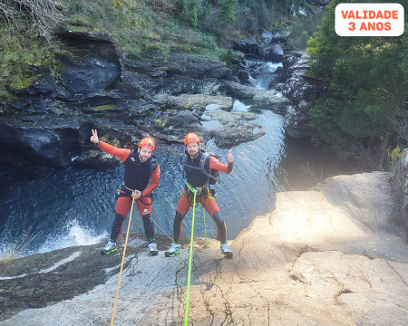 Canyoning na Serra de Arga para 1 ou 2 Pessoas | 3 Horas | Time Out Aventura