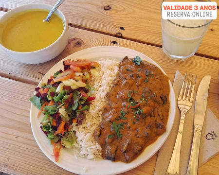Menu Vegetariano e Biológico para Dois na Loja da Horta | Biofrade - Lourinhã