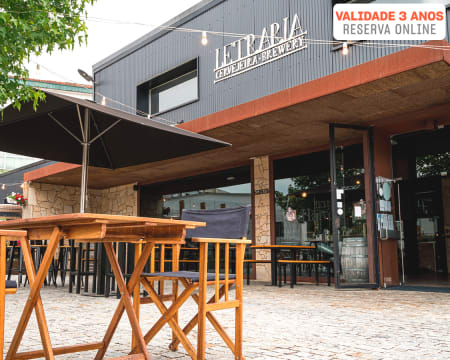 Letraria - Vila Verde | Tábua de Queijos e Enchidos + Cerveja Artesanal para Dois
