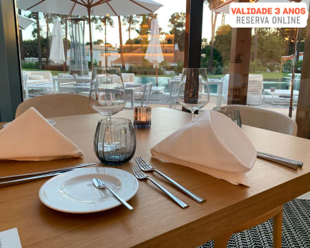 Cozinha Portuguesa com Influências do Mundo para Dois | Restaurante InPar - Aroeira Lisbon Hotel