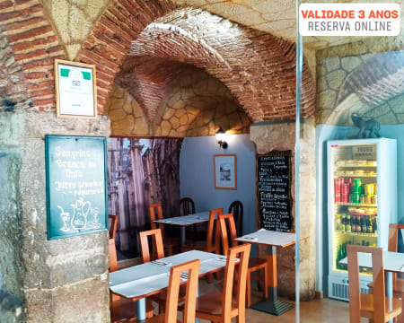 Jantar no Chiado a Dois | Pratos da Gastronomia Tradicional na Grelha do Carmo