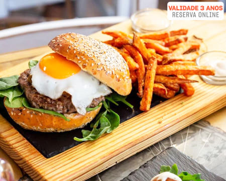 Hambúrgueres Artesanais + Bebidas para Dois | 2 Burger - Montijo