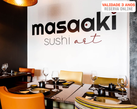 Sushi em Loures para Dois | Entradas + 40 Peças do Chef do Masaaki - Sushi Art