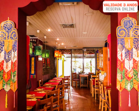 Os Tibetanos - Experiência Vegetariana para Dois | Lisboa