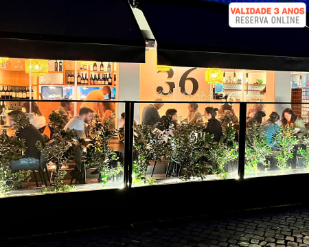 Sabores Mediterrânicos para Dois no Centro de Aveiro | Restaurante Porta 36