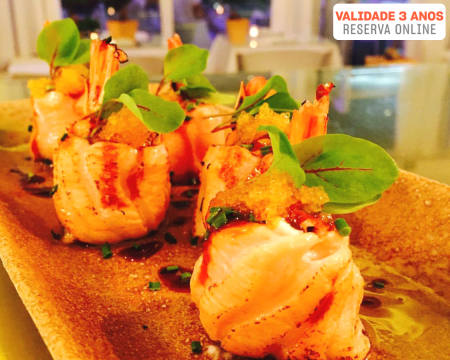 Sushi de Fusão no Saiko Estoril | 34 Peças + Entrada, Bebida e Café