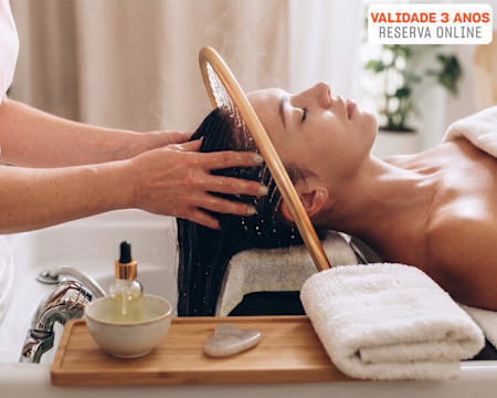 Templo de Gaya: Head Spa em Aveiro com Opção de Massagem à Coluna ou Corpo Inteiro | 1 ou 2 Pessoas