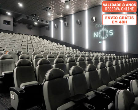 Cinemas NOS: Bilhetes & Pipocas a Dois | 30 Locais à Escolha