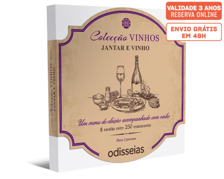 Jantar e Vinho | 250 Experiências